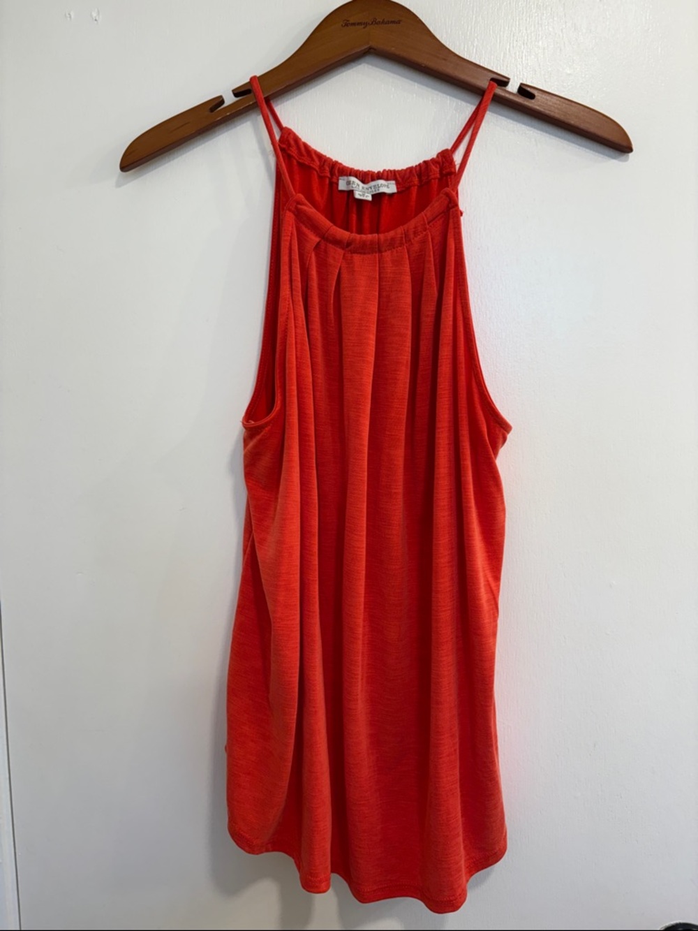 NWOT “Green Envelope” Orange/Redish Tank Top Camisole